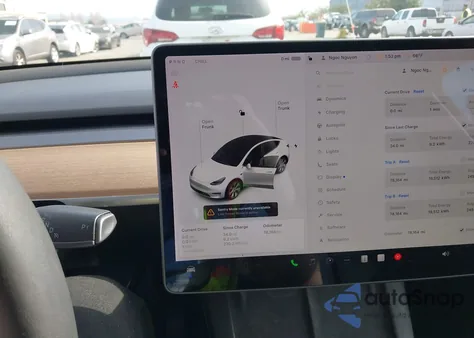 2022 Tesla Model Y Long Range Dual Motor All-Wheel Drive from USA, damaged, VIN 7SAYGDEEXNF321128